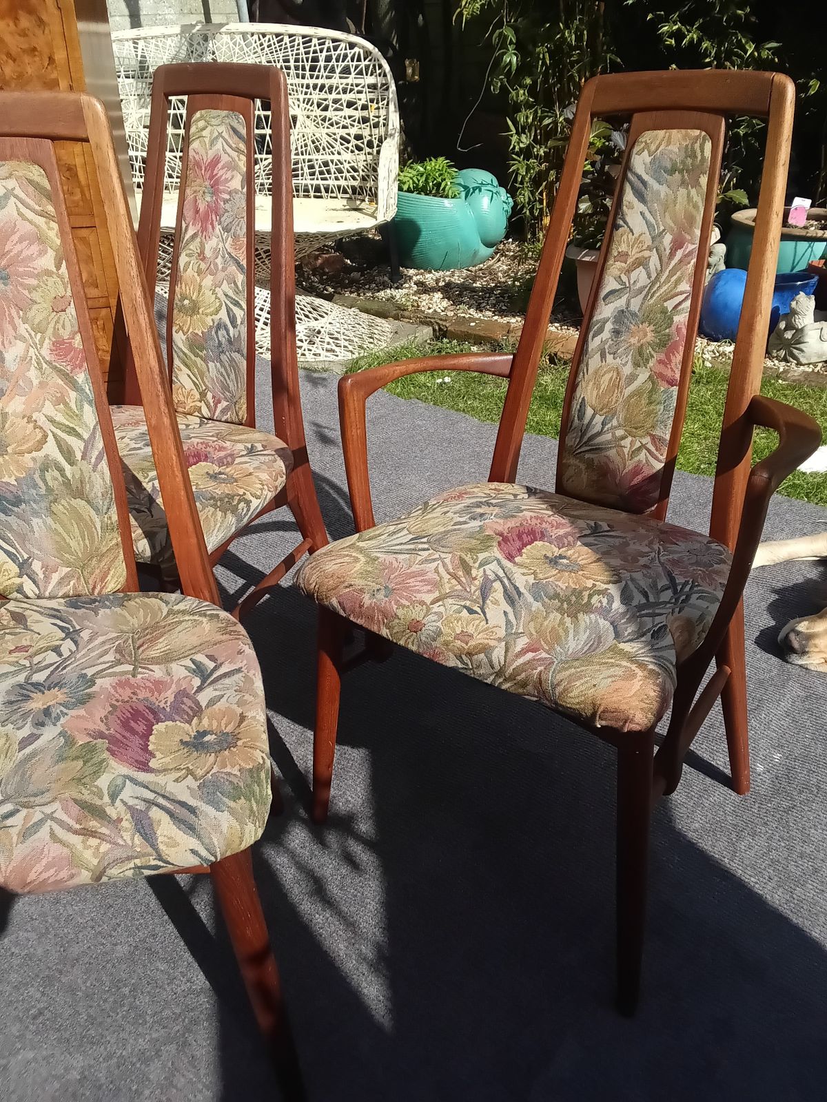 Reduced Another £200.... Set Of 6 Niels Koefoed Eva Dining Chairs For Hornslet. photo buy