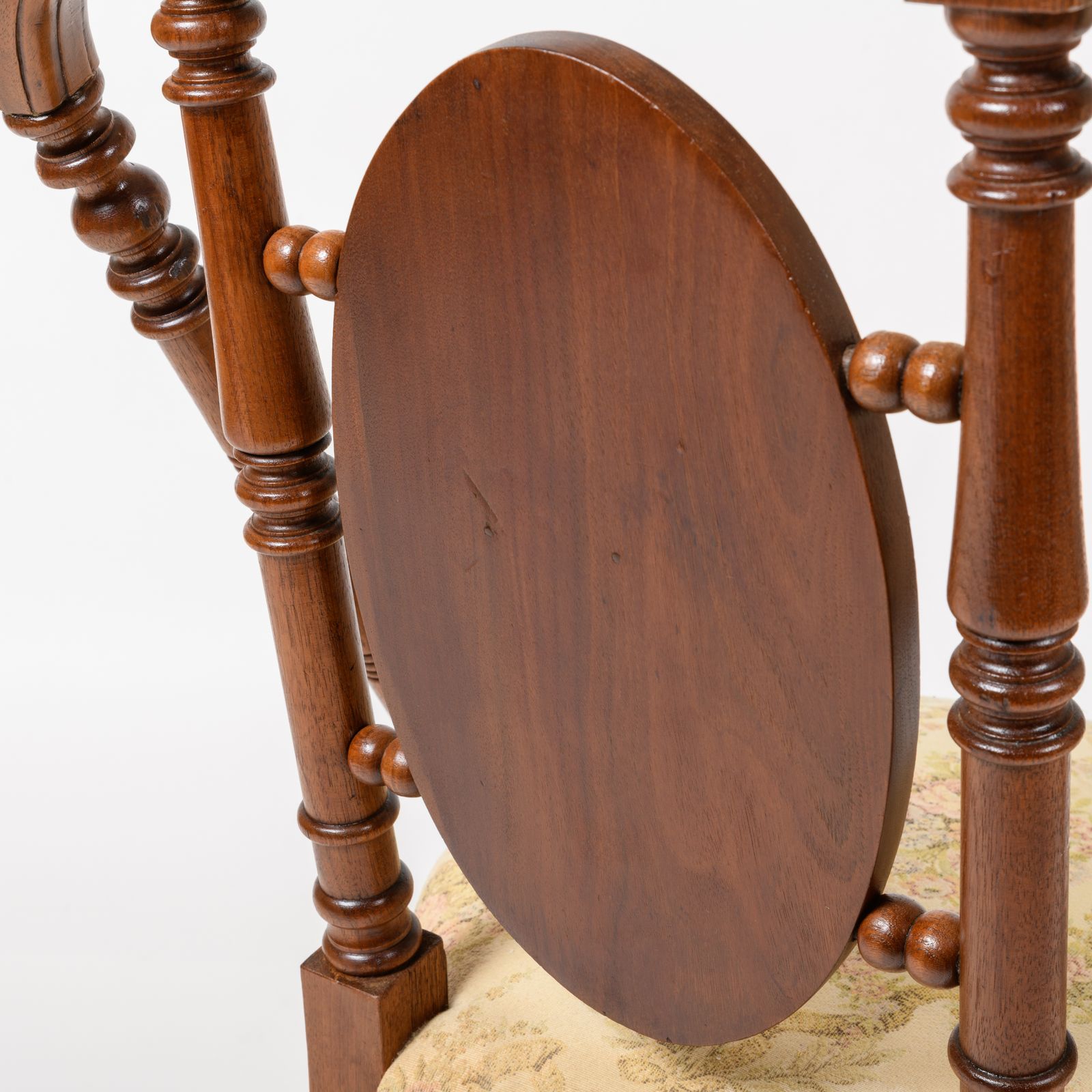photo for sale Attributed To George Jakob Hunzinger (1835–1898) American Walnut Aesthetic Movement Side Chair, Late 19th Century