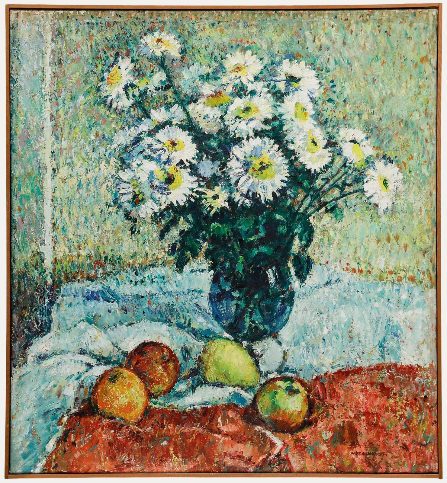 Aart Glansdorp (1903 1989)   20th Century Oil, Daisies