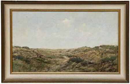 Jan Jans (1893 1963)   Framed Early 20th Century Oil, Windswept Dunes photo furniture