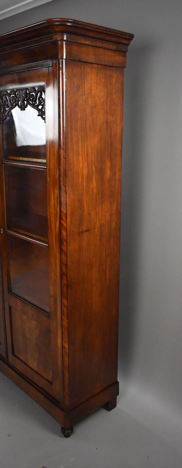 Continental Mahogany Circa 1880 Bookcase/Cabinet photo 1950.0