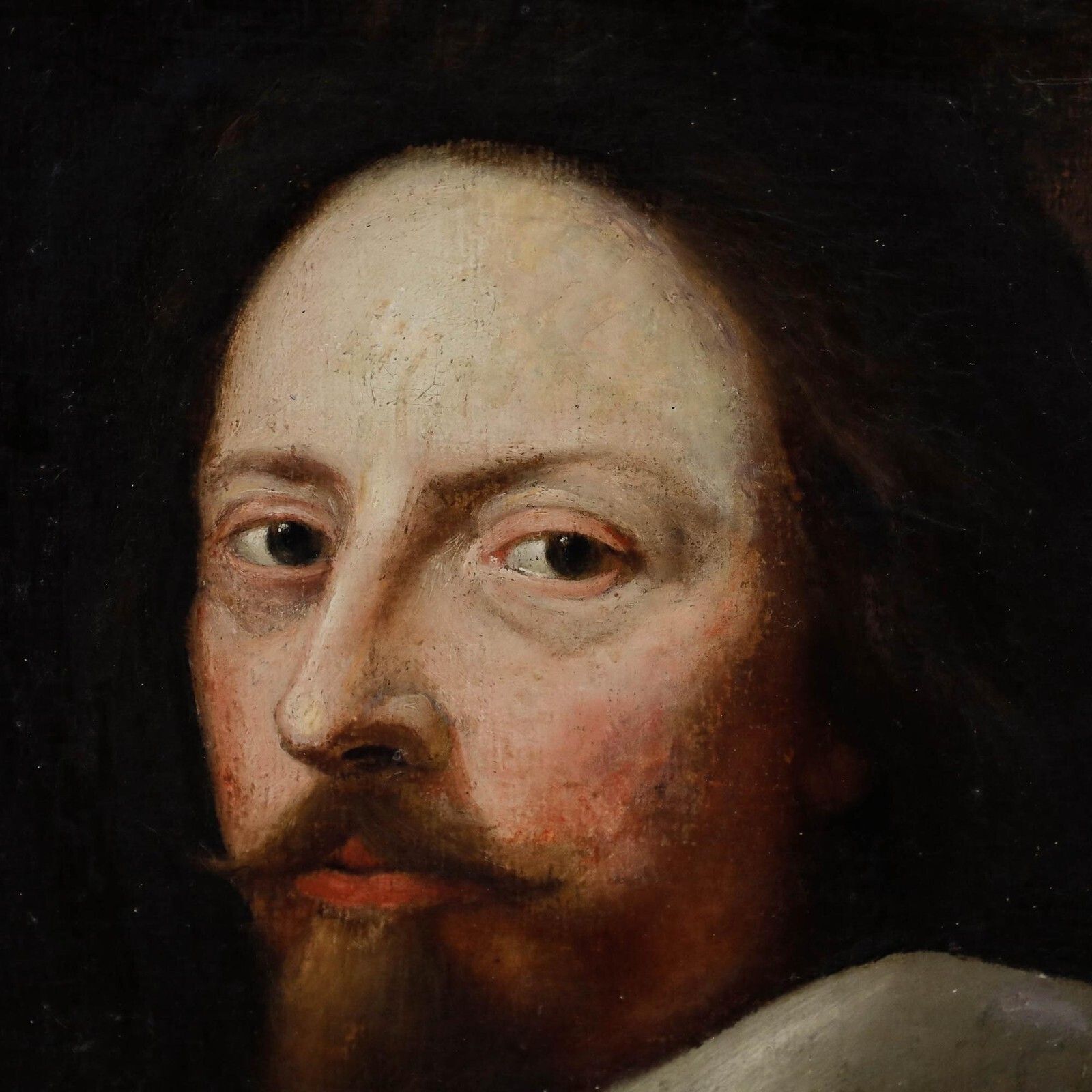 After Anthony Van Dyck   18th Century Oil, Portrait Of Nicholas Lanier photo Art