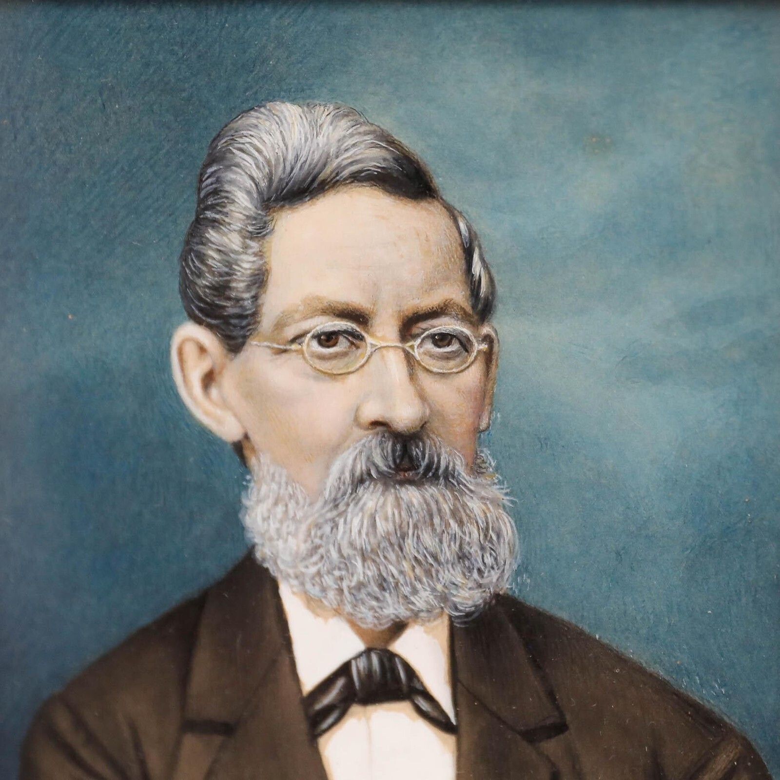 The Franquet Portraits   19th Century Gouache, Portrait Of A Franquet Gentleman photo 325.0