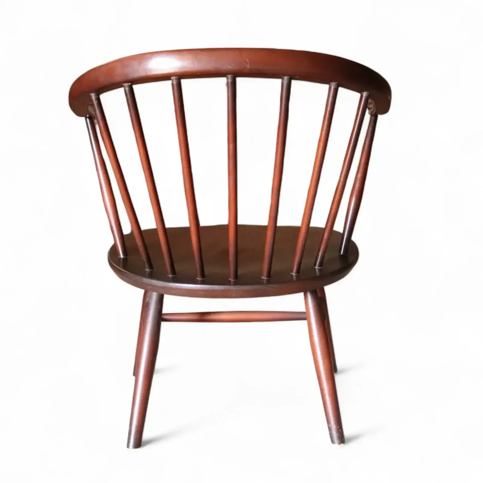 Ercol Cowhorn Fireside Armchair Low Lounge Chair 1960s photo vinterior