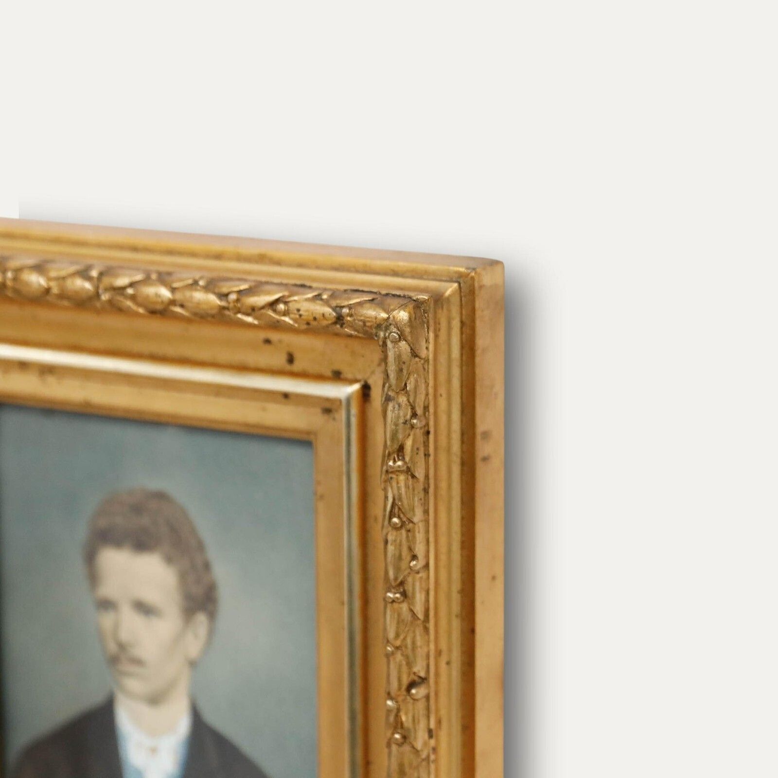 The Franquet Portraits   19th Century Gouache, Young Franquet photo buy
