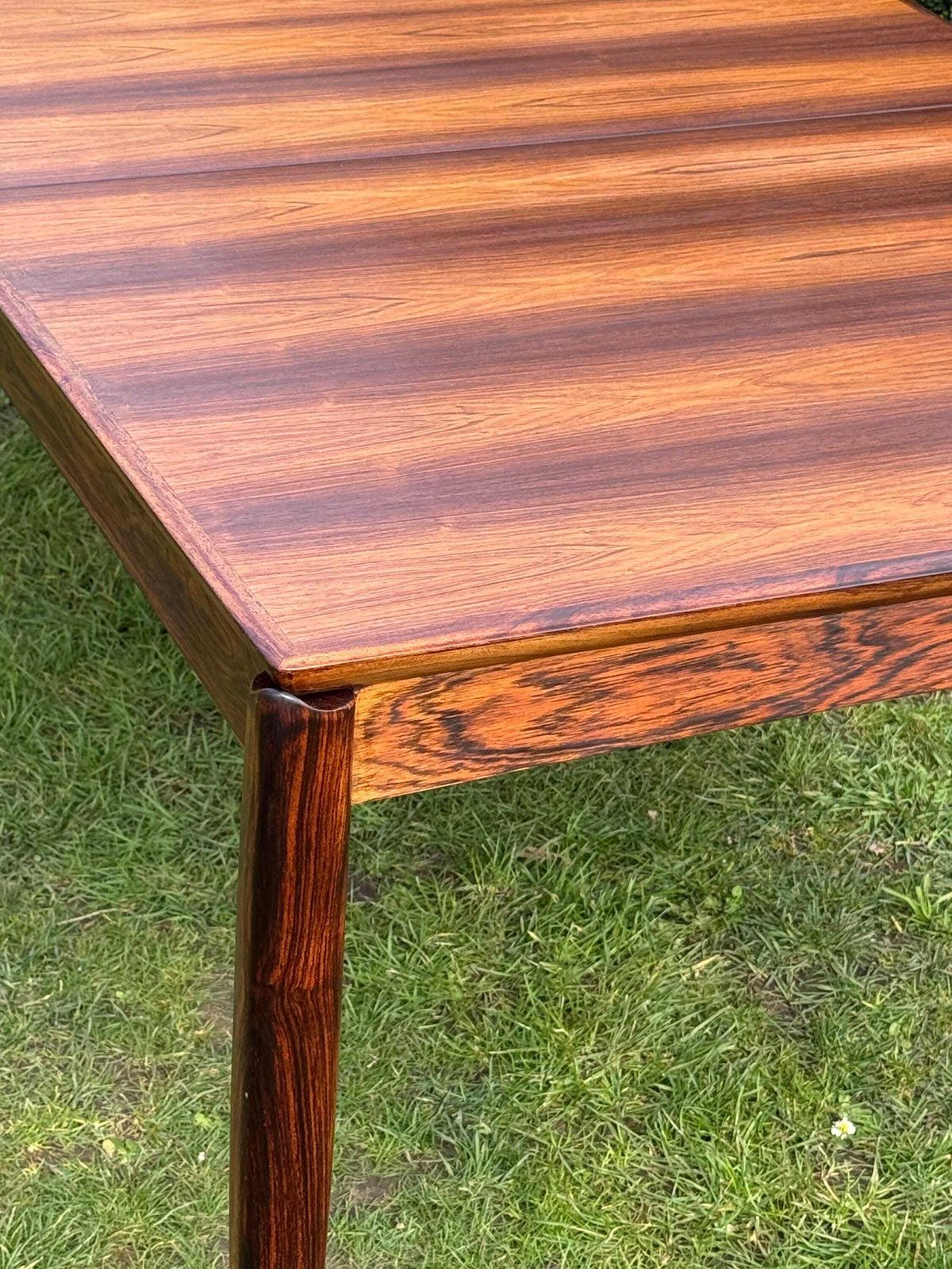 Mid Century Modern Danish Rosewood Dining Table By H. W. Klein For Bramin, 1960s   Pending A10 Certificate photo for sale