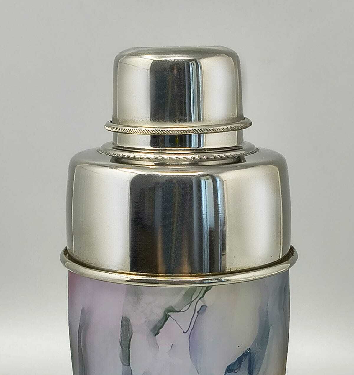 1970s Mid Century Cocktail Shaker In Murano Glass. Made In Italy photo for sale