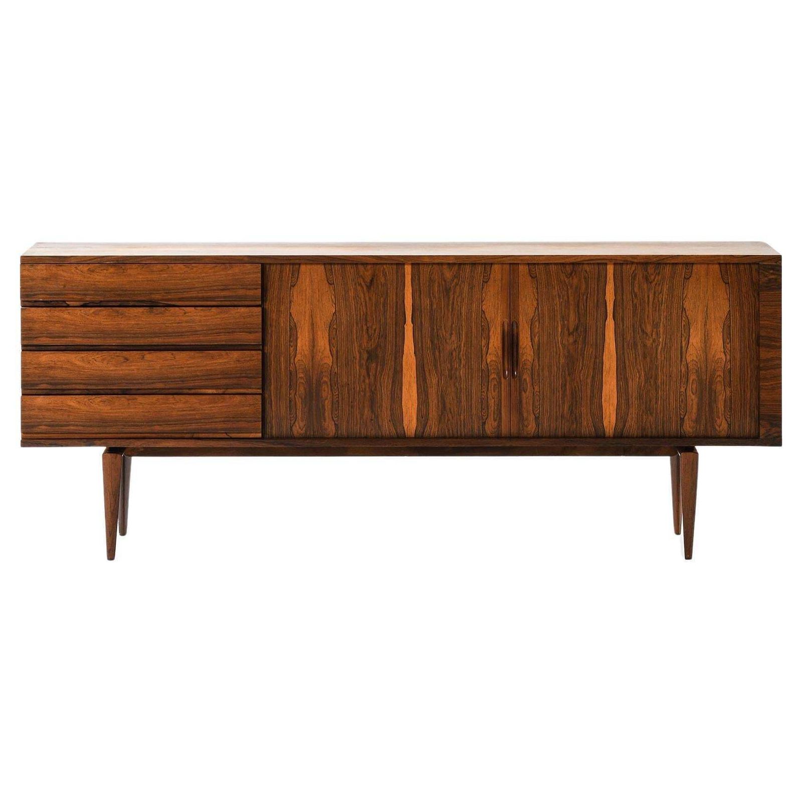 Sideboard In Brown Rosewood By Henry W. Klein, 1960s