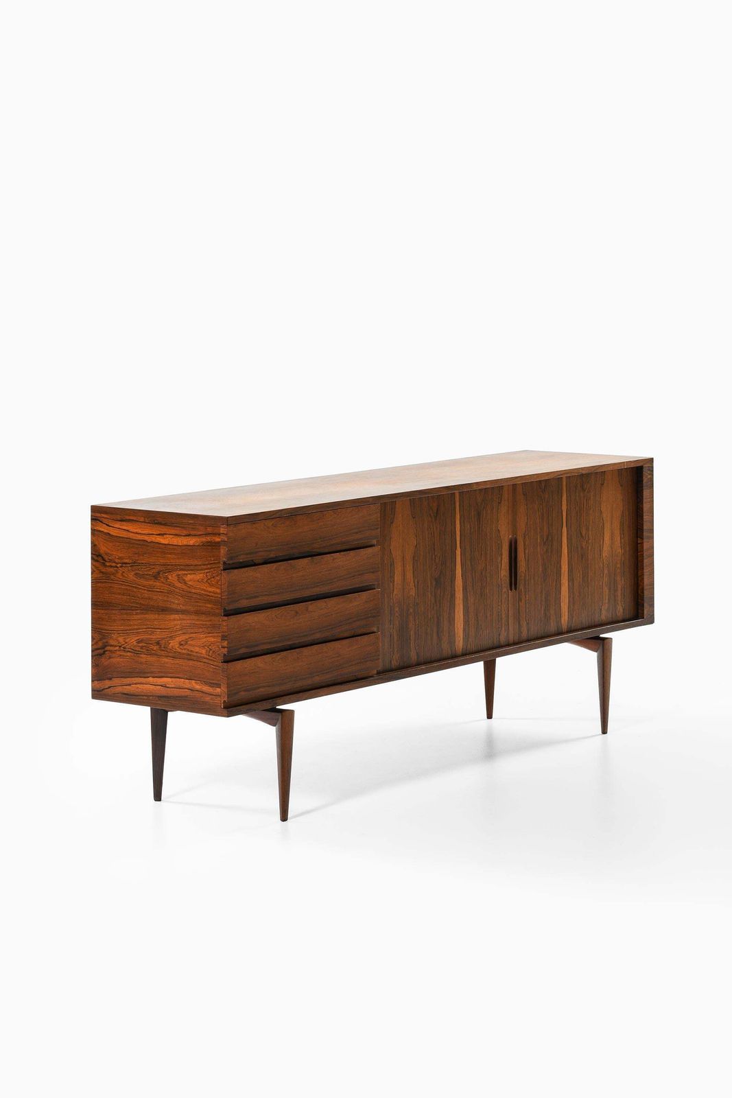 Sideboard In Brown Rosewood By Henry W. Klein, 1960s photo vinterior