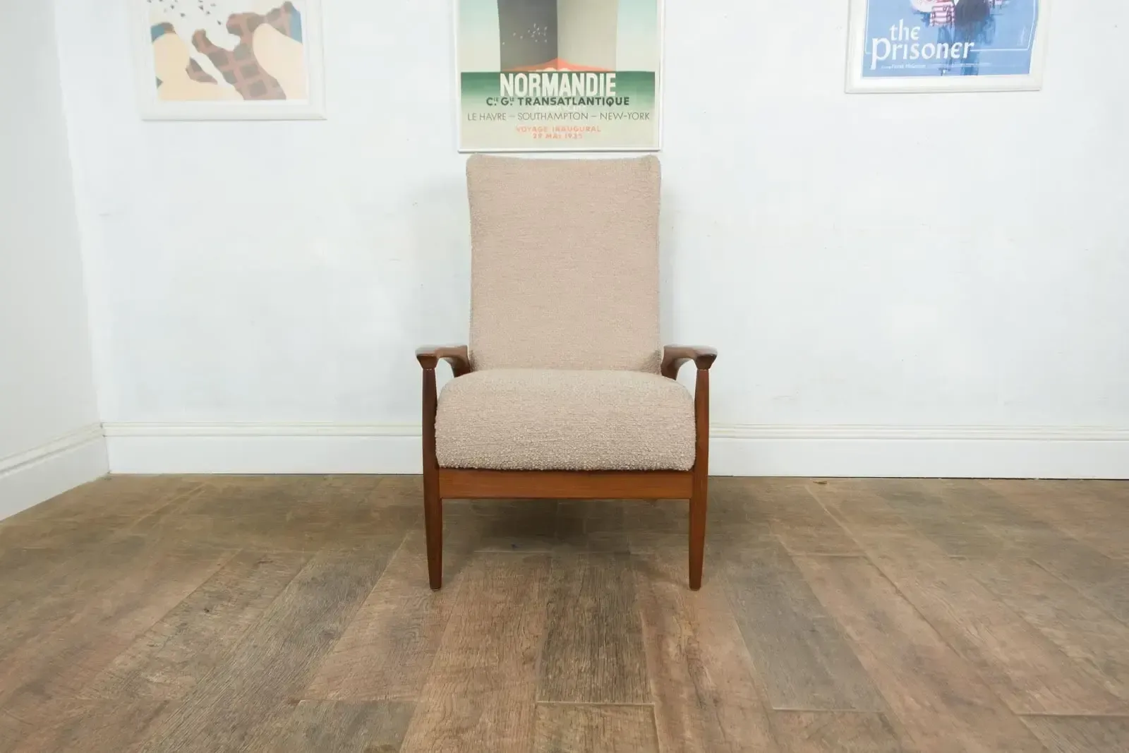 Vintage Retro Mid Century Arm Chair By Greaves And Thomas photo for sale