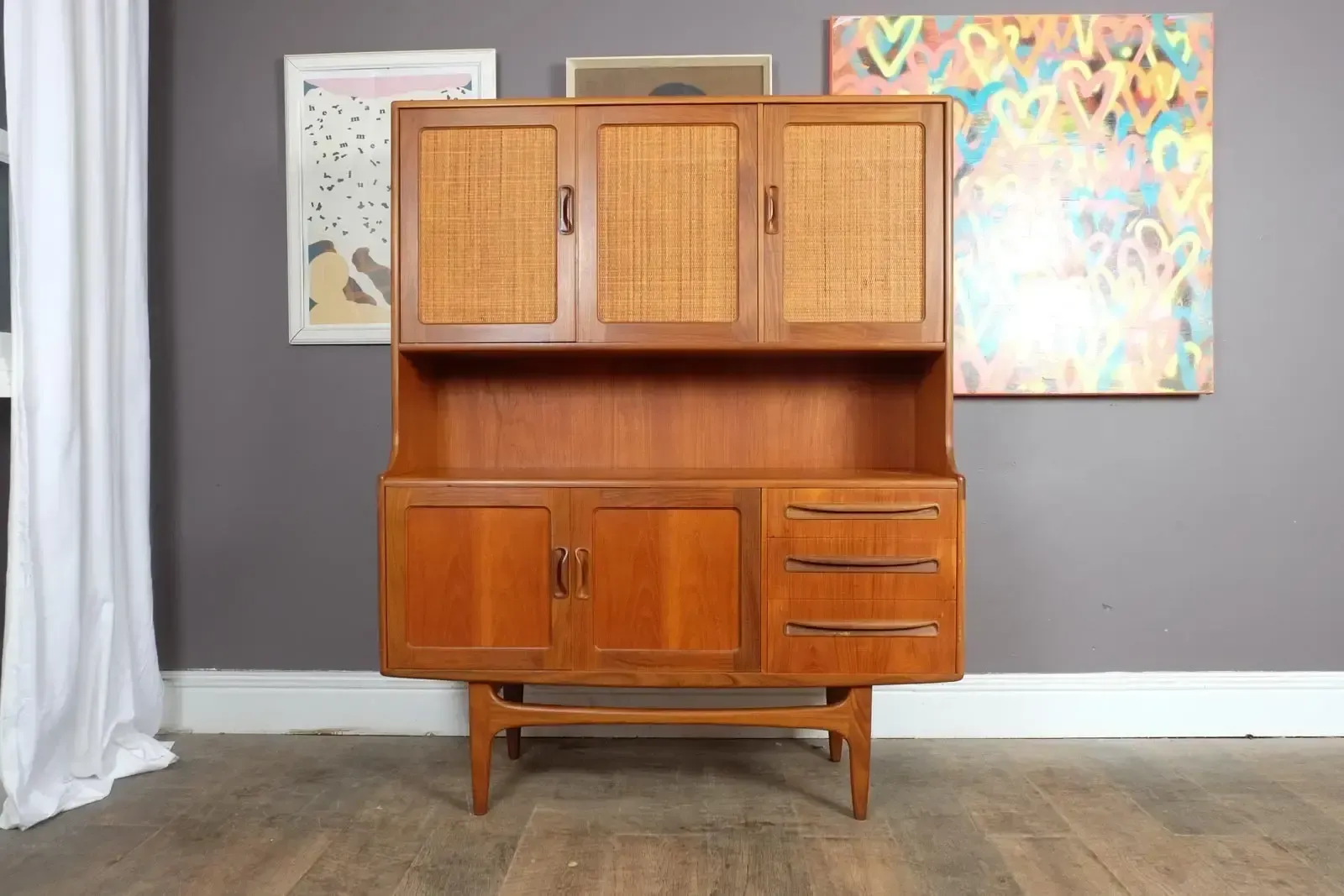 Vintage Retro Rare G Plan Fesco Highboard photo furniture