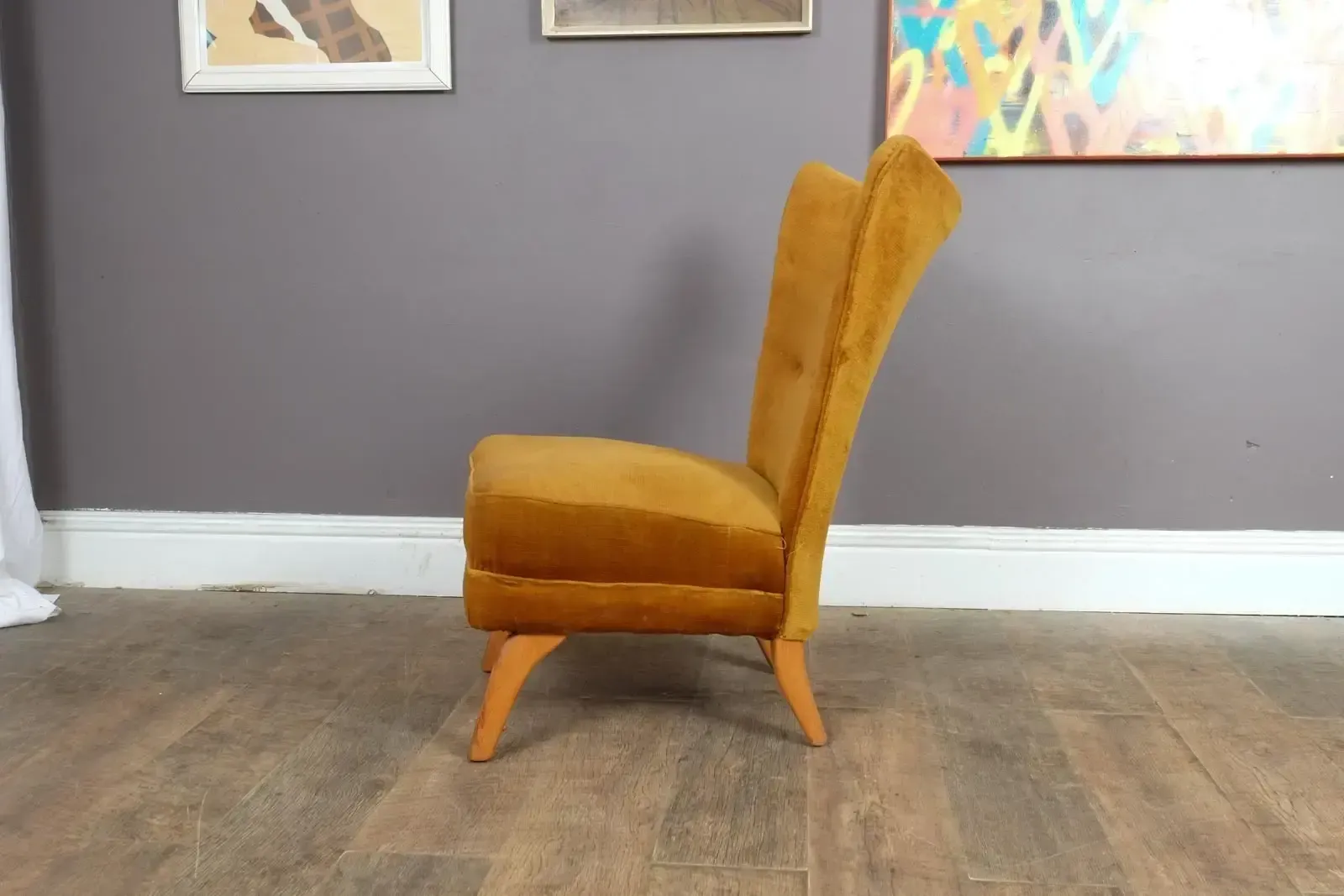 Vintage Howard Keith 'Encore' Cocktail Accent Chair By Hk Furniture photo buy