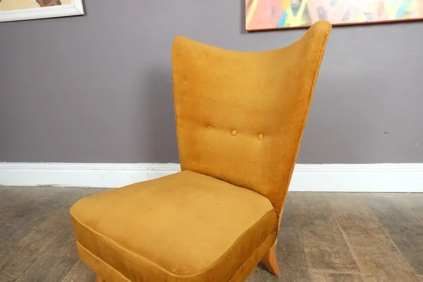 photo furniture Vintage Howard Keith 'Encore' Cocktail Accent Chair By Hk Furniture