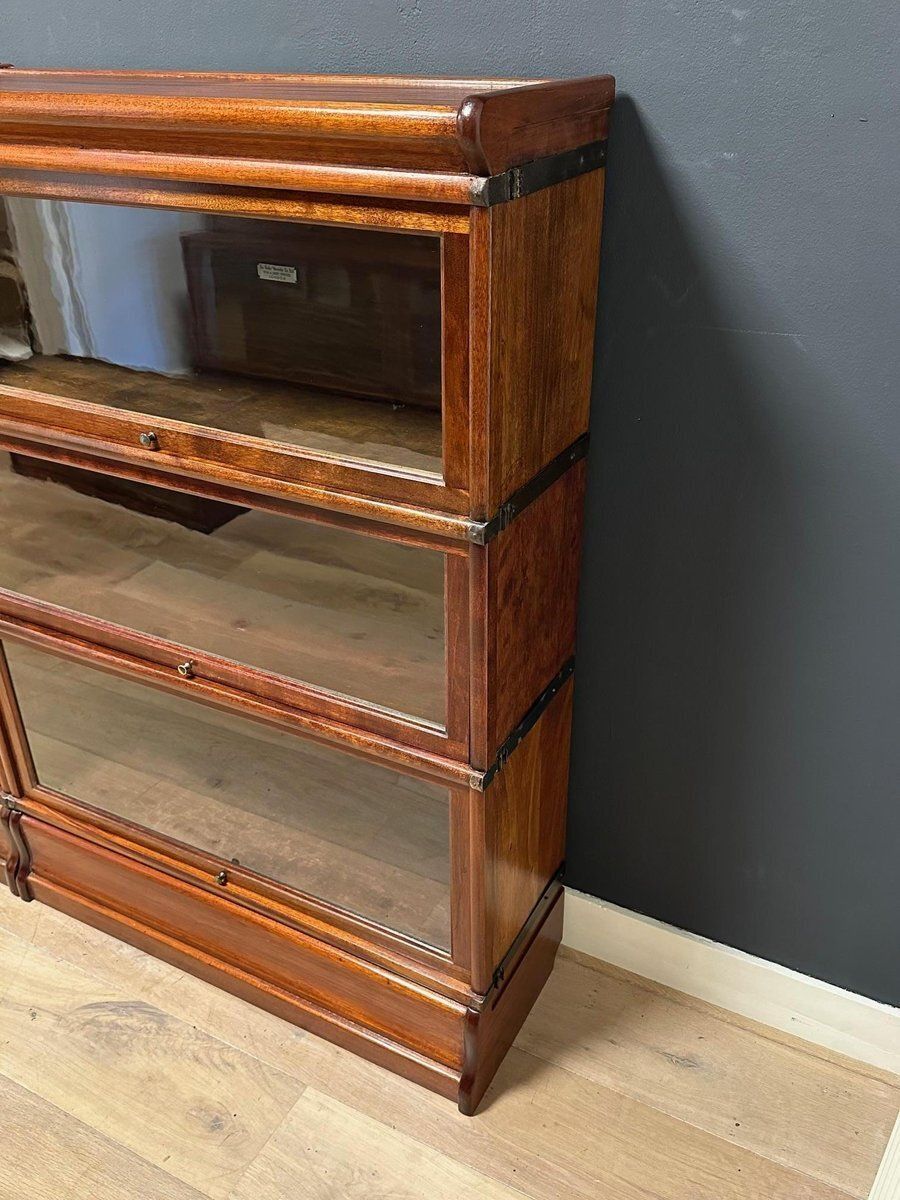 Modular Bookcase From Globe Wernicke, 1890s, Set Of 6 photo Furniture