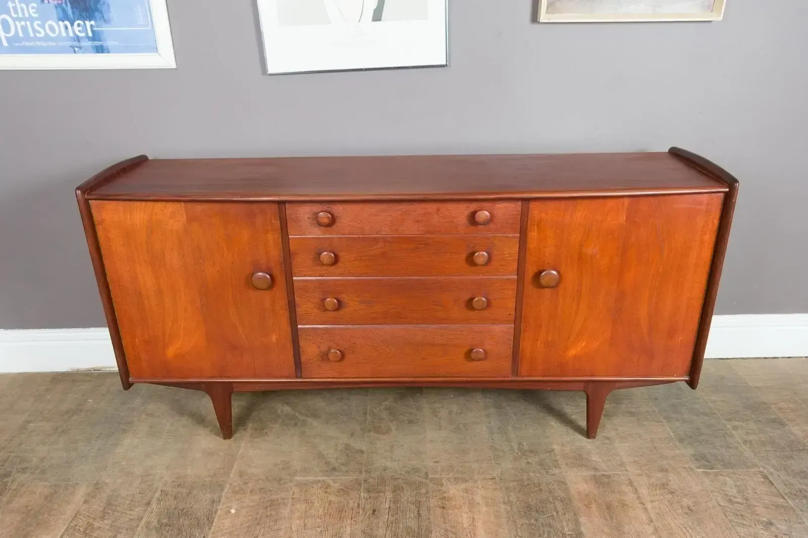 Vintage Retro Mid Century Volnay Afromosia Sideboard By Younger photo 595.0