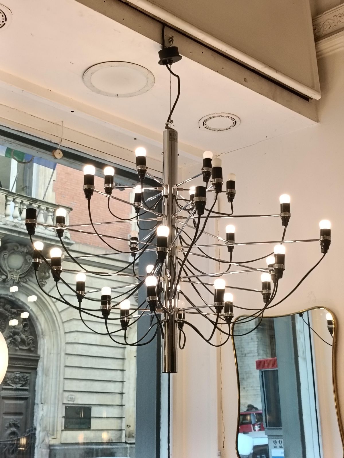 Gino Sarfatti For Flos Chandelier Mod.2097/30, Italy 1960s photo furniture