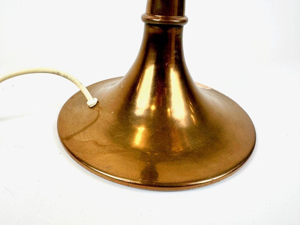 Mid Century Modern Bamboo Table Lamp In Bronze By Ingo Maurer For Design M, 1970s photo buy