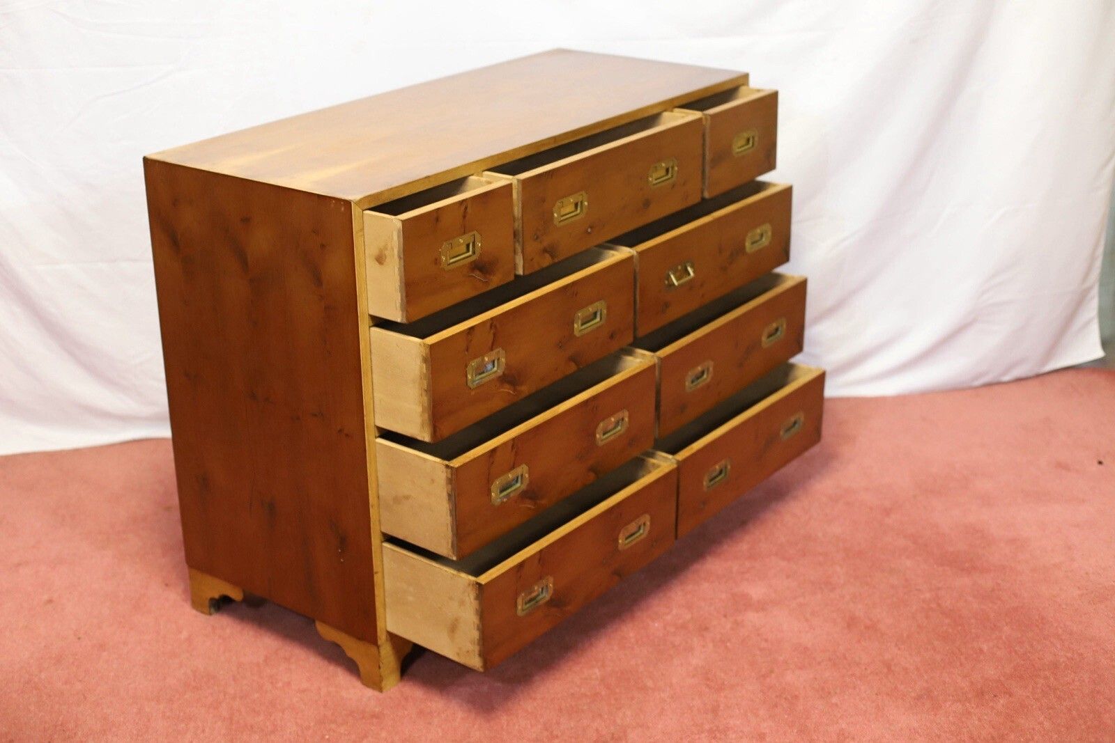 Beautiful Military Campaign Chest Of Drawers photo 916.0