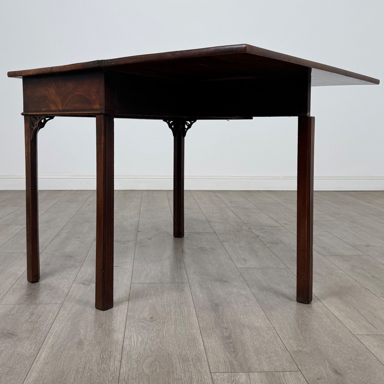Antique 18th Century Georgian Tea Table In Mahogany ( Af 5390 ) photo 495.0