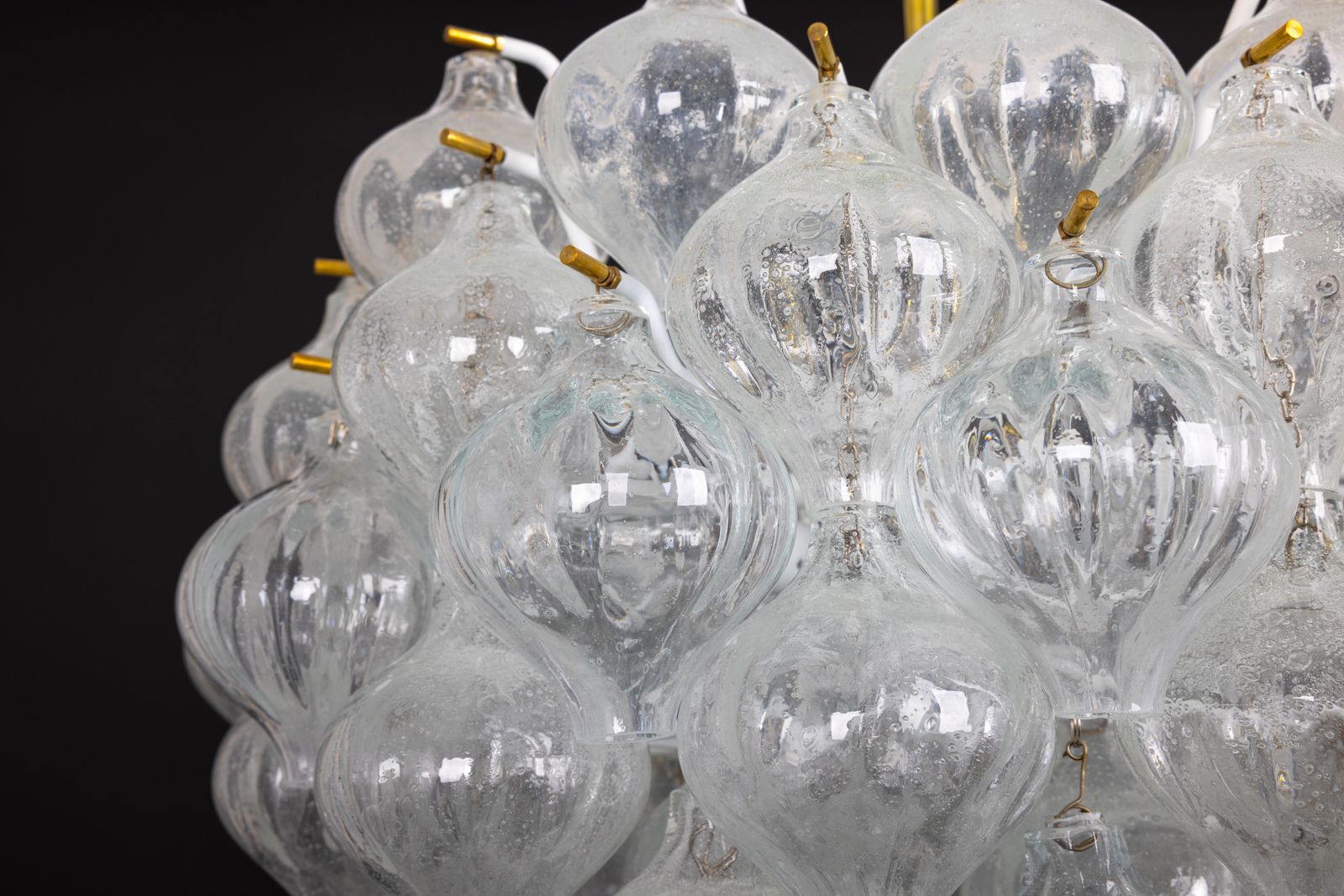 photo buy Large Tulipan Glass Chandelier By Kalmar, Austria, 1960s