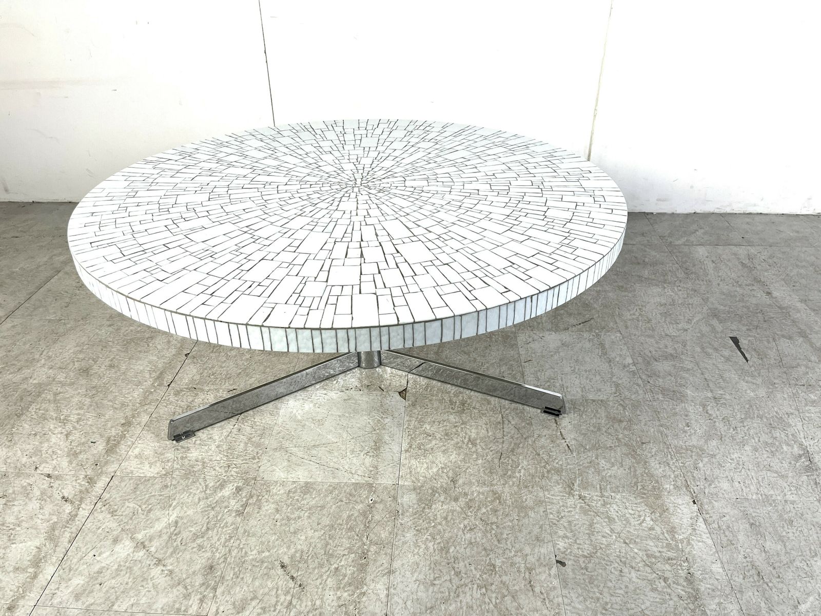 Vintage Ceramic Mosaic Coffee Table By Heins Lilienthal, 1960s photo buy