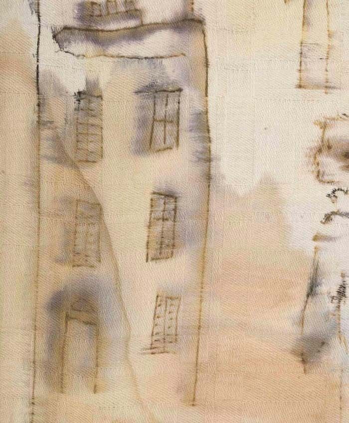 Watercolor On Canvas By Jochen Michaelis, Titled: Toward The Pantheon. photo for sale