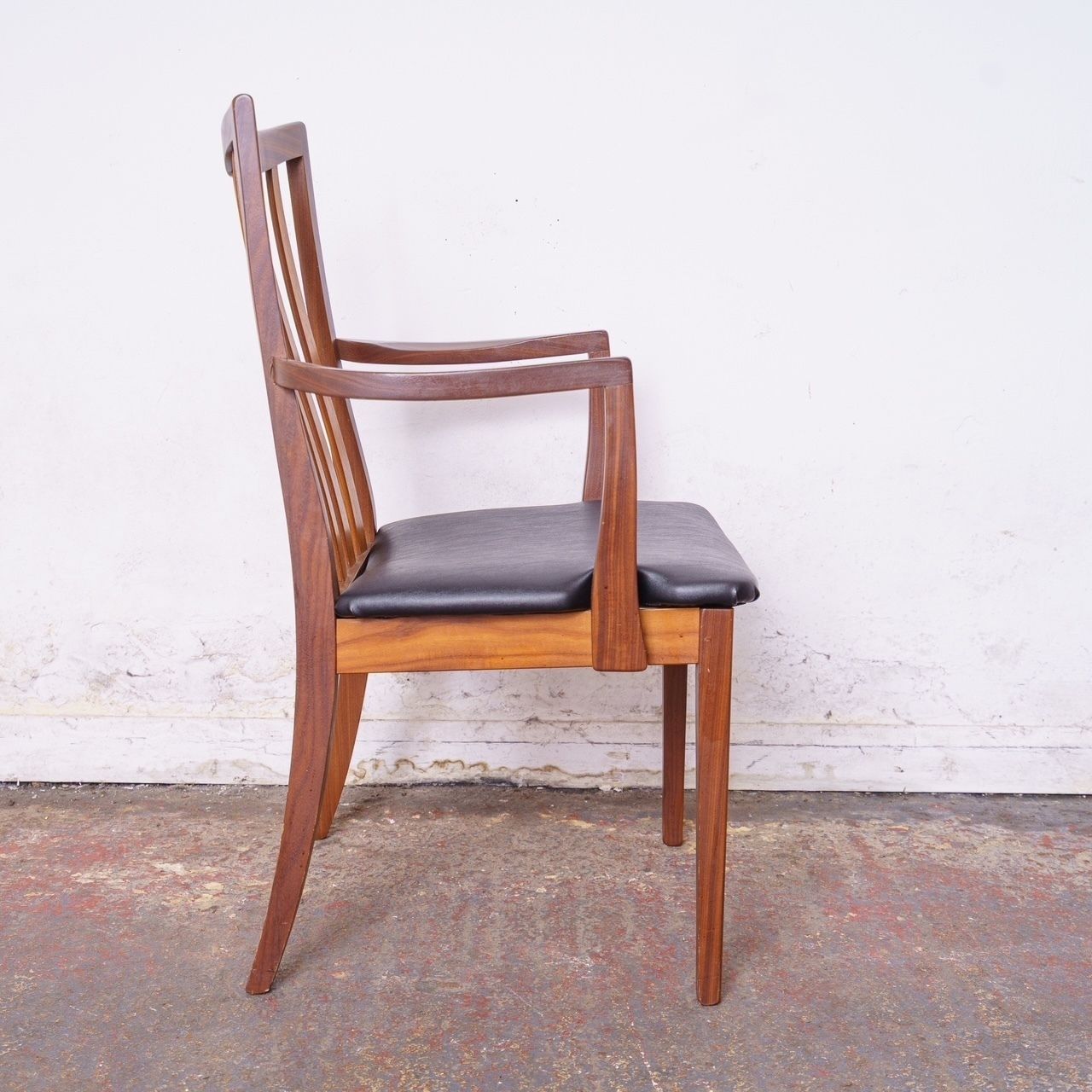 6 Newly Upholstered G Plan Mid Century Teak Dining Chairs photo for sale