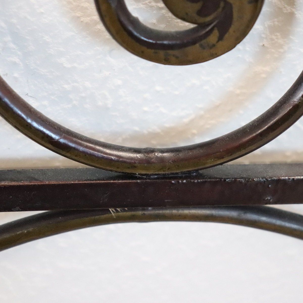 Antique Early 19th Century Headboards In Wrought Iron, Set Of 2 photo buy