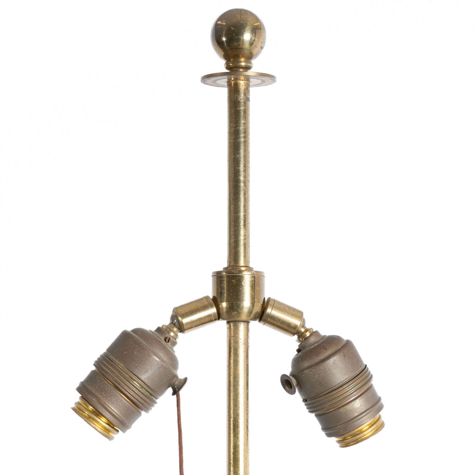 French Early 20th Century Wrought Iron Floor Lamp photo vinterior