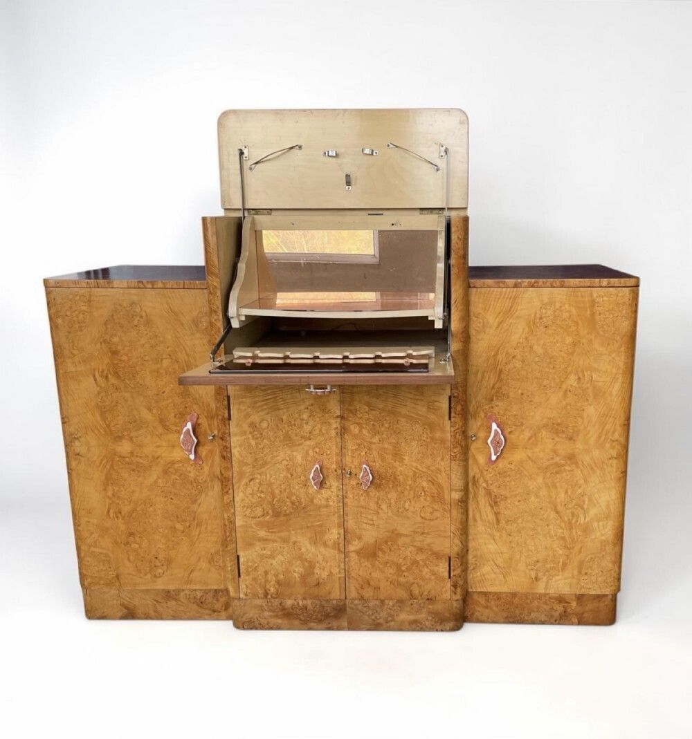 Fine Art Deco Cocktail Cabinet photo furniture