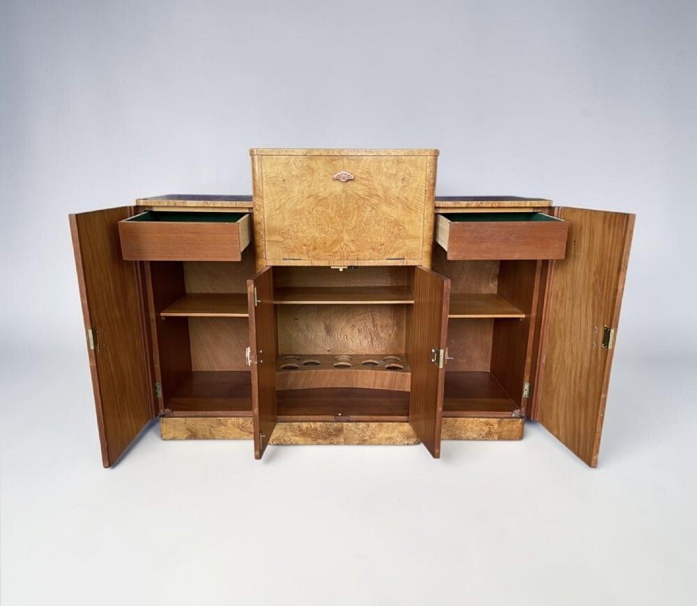 Fine Art Deco Cocktail Cabinet photo Furniture