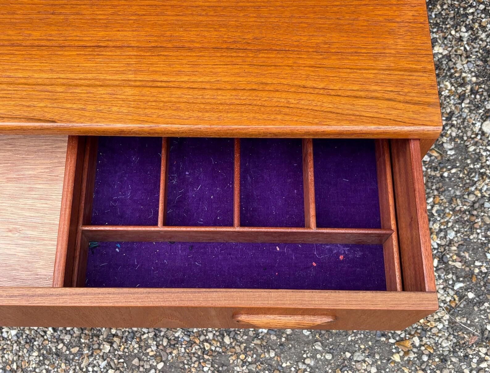 Furniture Vintage G Plan Fresco Teak Wall Unit Drawers photo