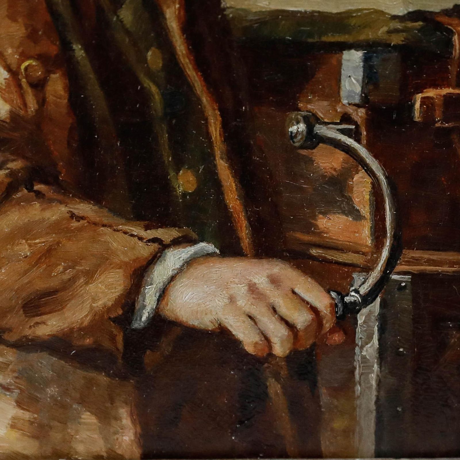 After Augusto Bompiani (1852 1930)   Framed 19th Century Oil, You Can't Refuse photo 225.0