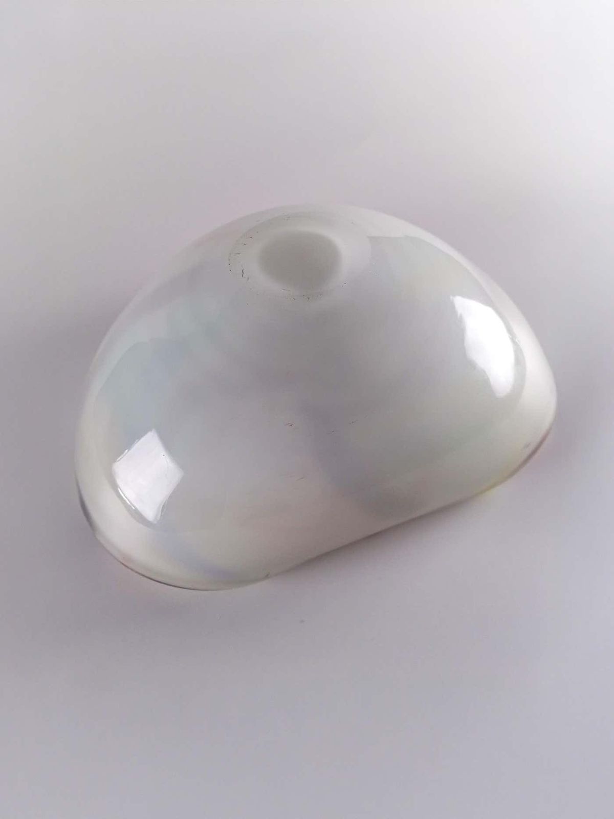photo furniture Murano Lattimo And Aventurine Glass Bowl Attributed To Fratelli Toso, 1960s