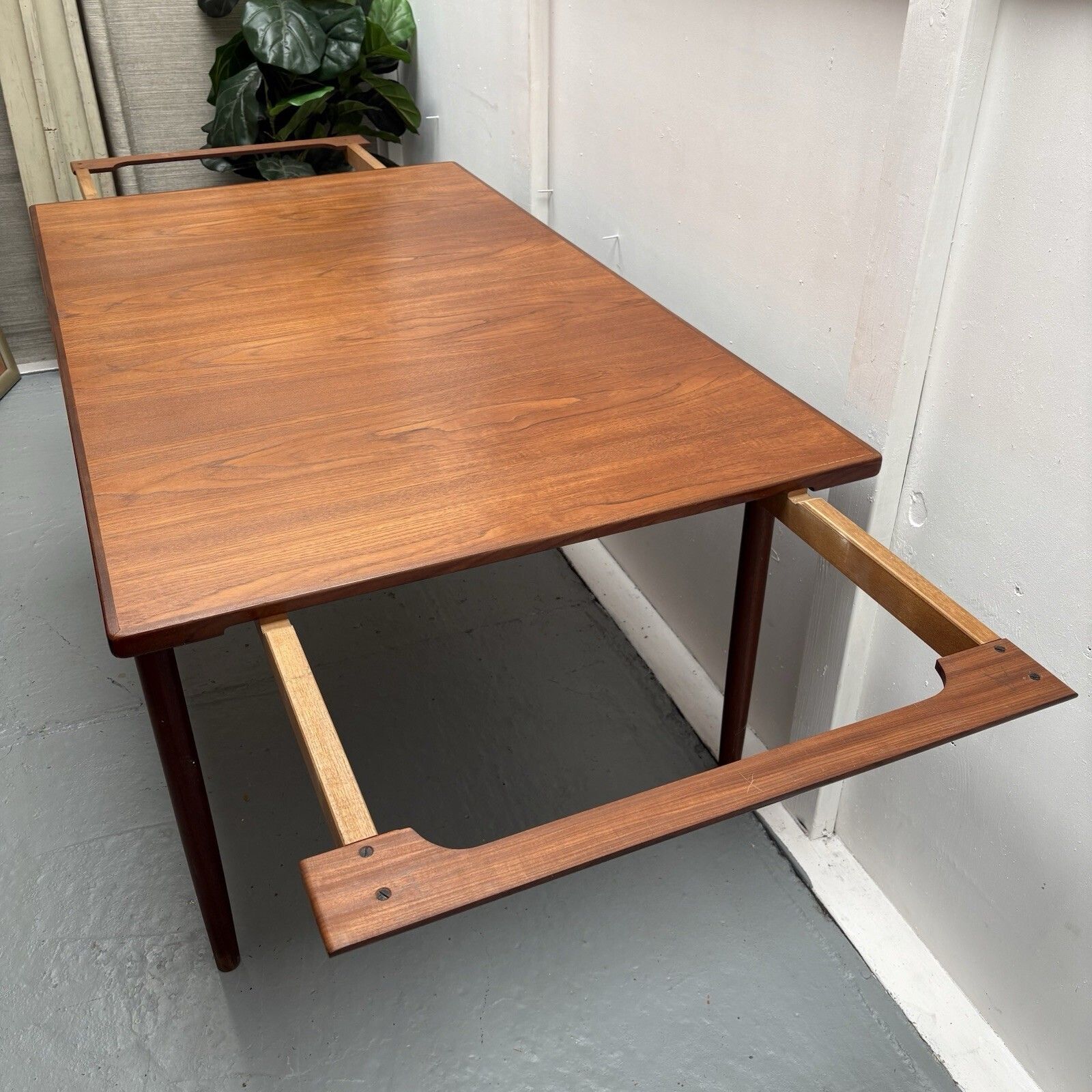 photo for sale Iconic Ib Kofod Larsen G Plan Teak Extending Dining Table Seats Up To 12