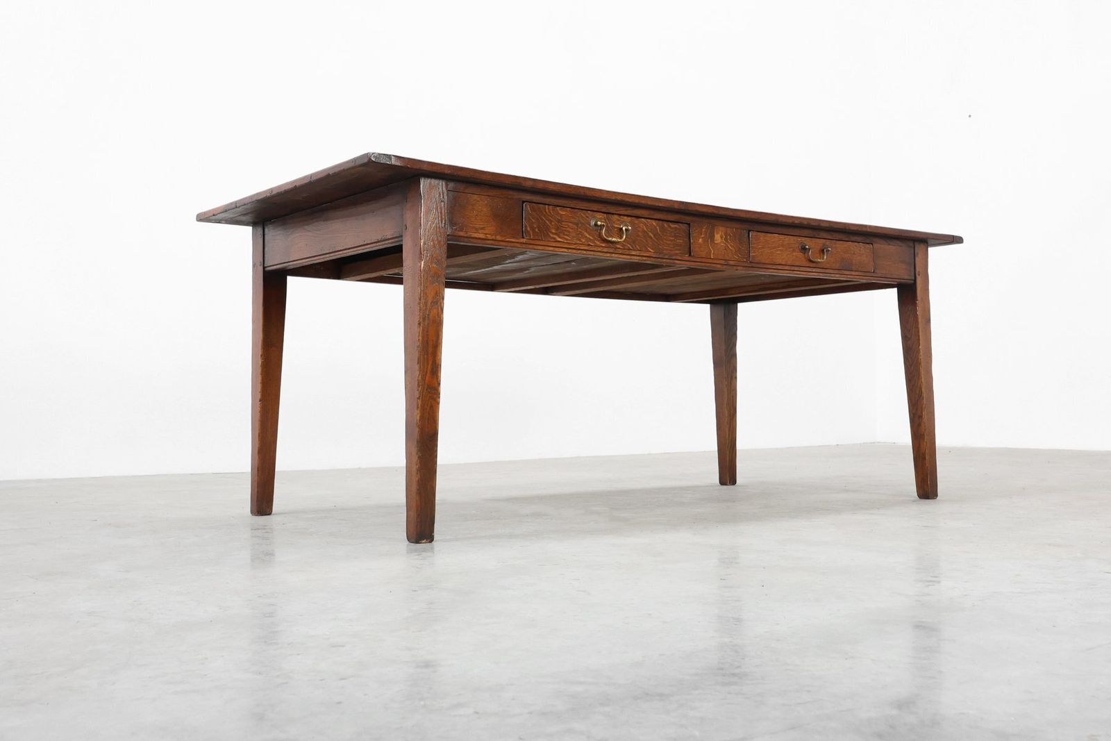 photo for sale French Provincial Farmhouse Table In Oak, 1800s