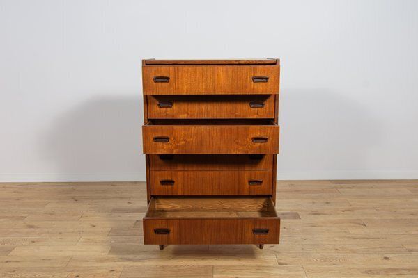 Mid Century Teak Dresser, Denmark, 1960s photo vintage