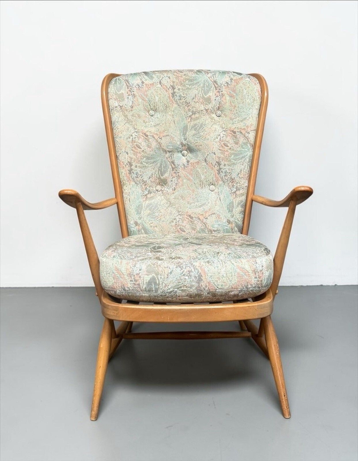 Ercol Blonde Armchair Mid Century Retro C1960s Superior Quality photo 395.0