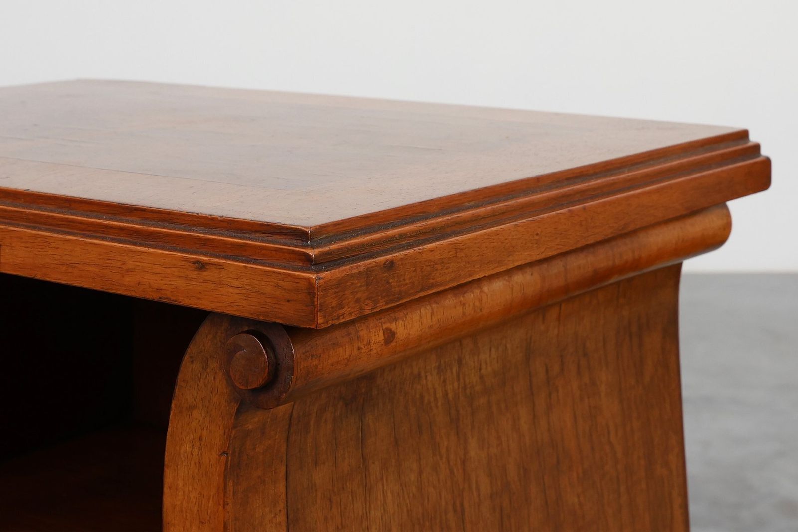 Art Deco Wooden Nightstands, Italy, 1920s, Set Of 2 photo buy