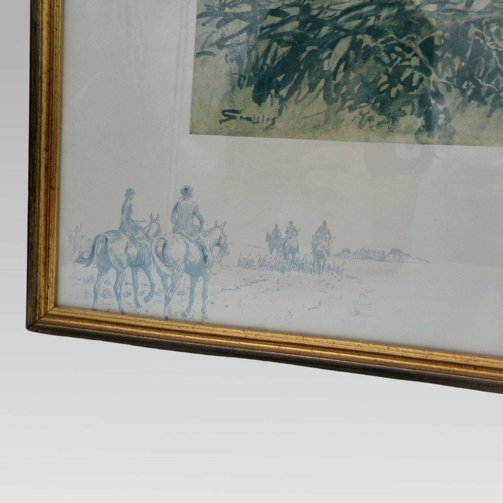 Snaffles Charles Johnson Payne Limited Edition 104/750 English Fox Hunting Print photo Art