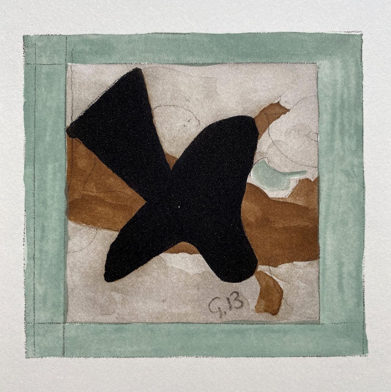 George Braque The Bird   Etching Signed In The Plate   1965 (Orozco #783) 1965 photo Art