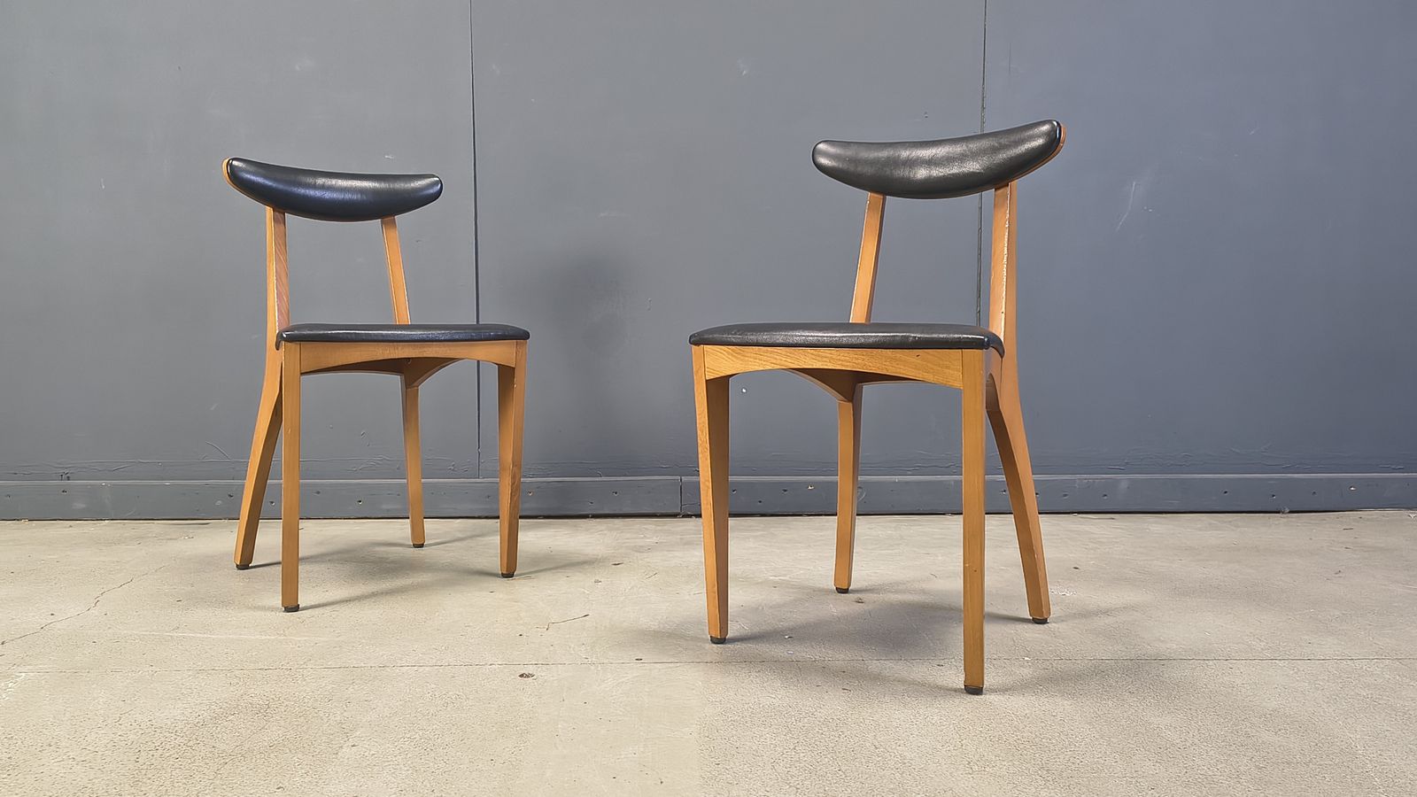Mid Century Belgian Dining Chairs, Set Of 10, 1960s photo 995.0