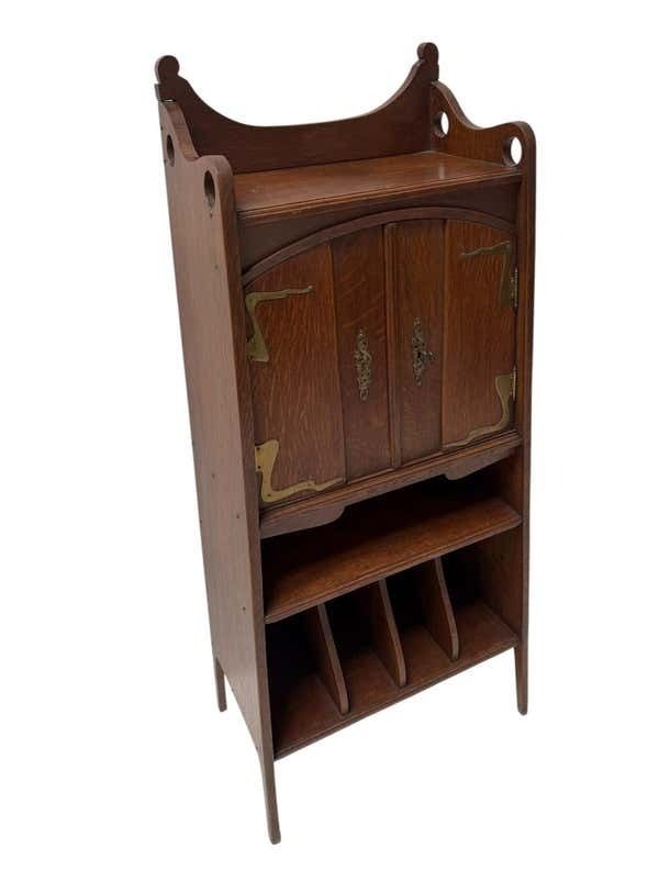 Arts & Crafts Art Nouveau Cabinet By H.P. Mutters & Zoon Den Haag, 1900s photo furniture