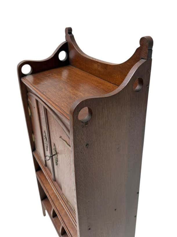 Furniture Arts & Crafts Art Nouveau Cabinet By H.P. Mutters & Zoon Den Haag, 1900s photo
