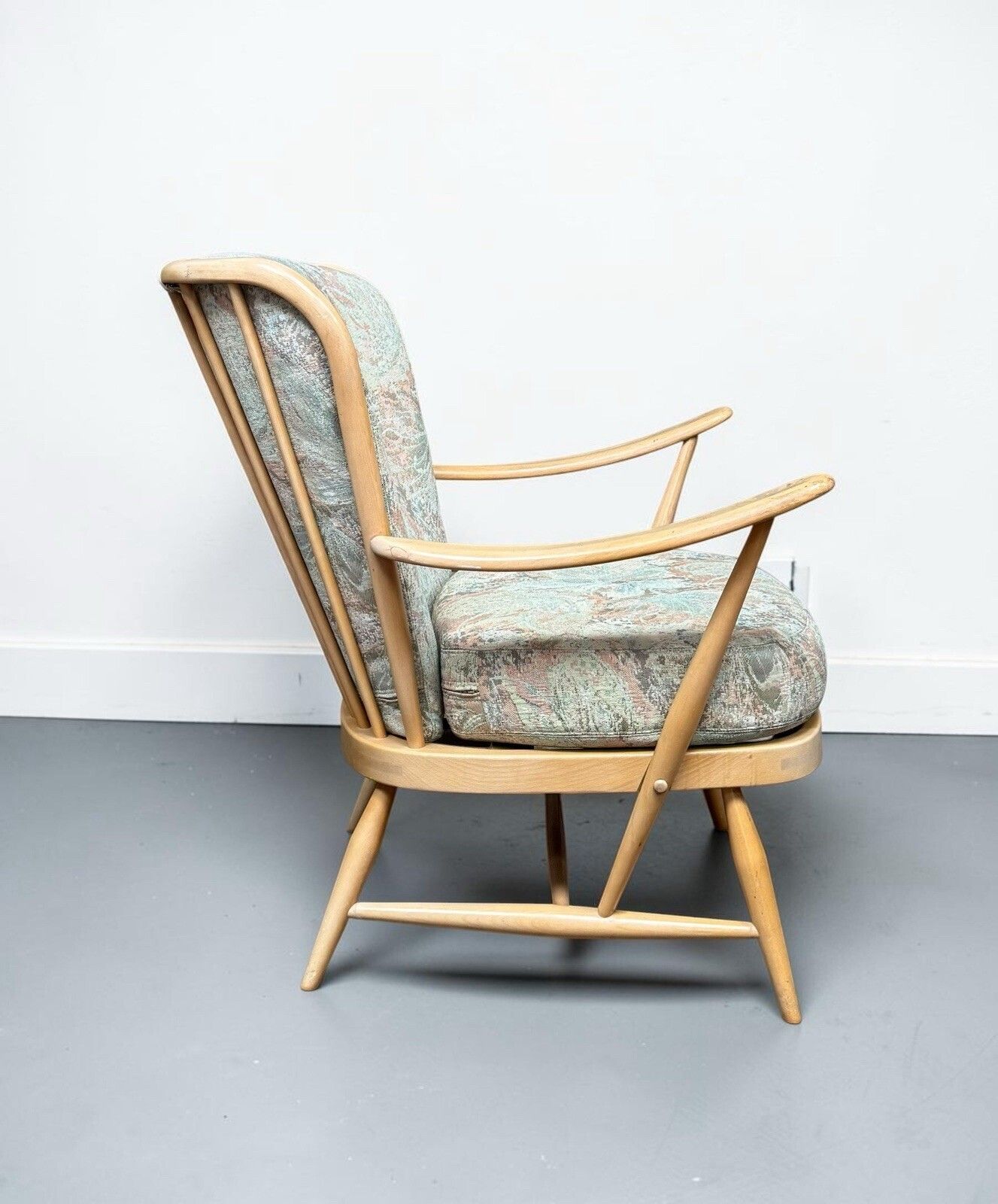 Ercol Blonde Windsor 203 Armchair Mid Century Retro C1960s Superior Quality photo vintage