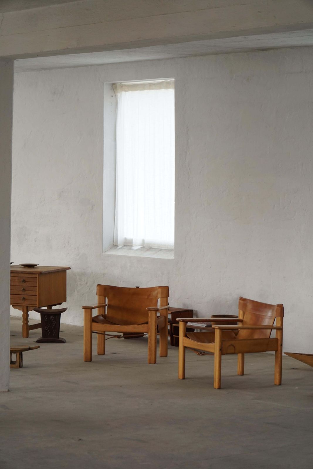 Swedish Mid Century, Karin Mobring, A Pair Of Armchairs, Model "Natura", 1970s photo for sale