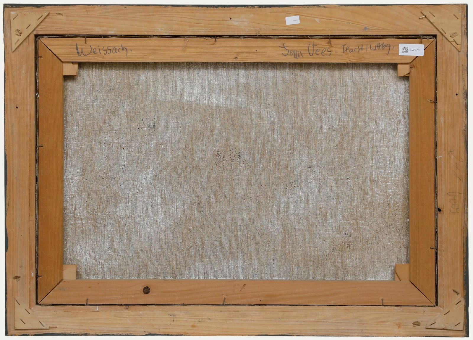 Sepp Vees (1908 1989)   Mid 20th Century Oil, Weissach photo for sale