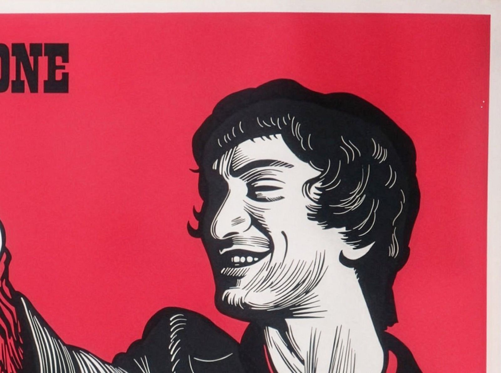 Mean Streets 1973 Academy Cinema Uk Quad Film Poster, Peter Strausfeld photo Art