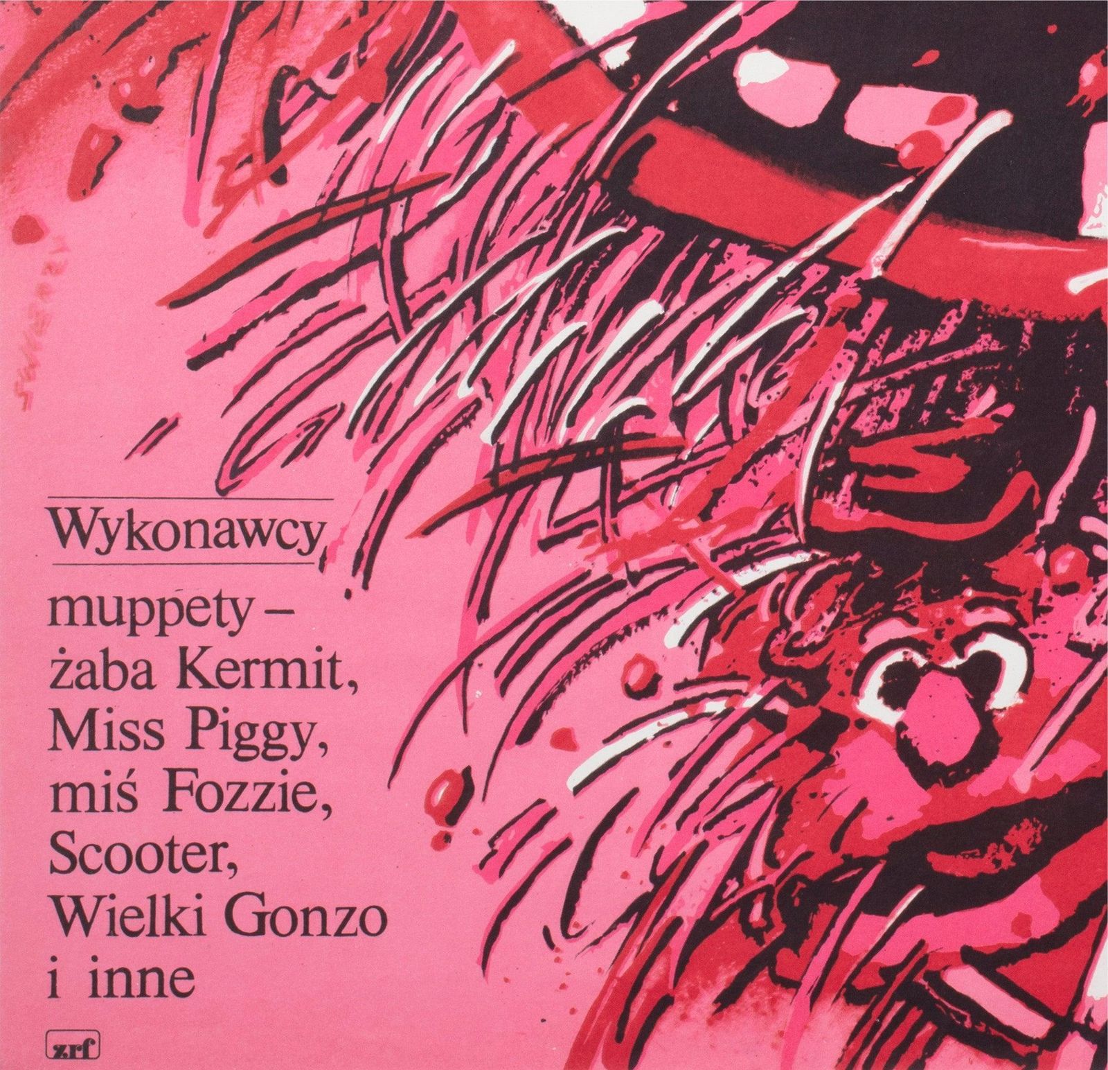 The Muppet Movie 1982 Polish B1 Film Poster, Waldemar Swierzy photo buy