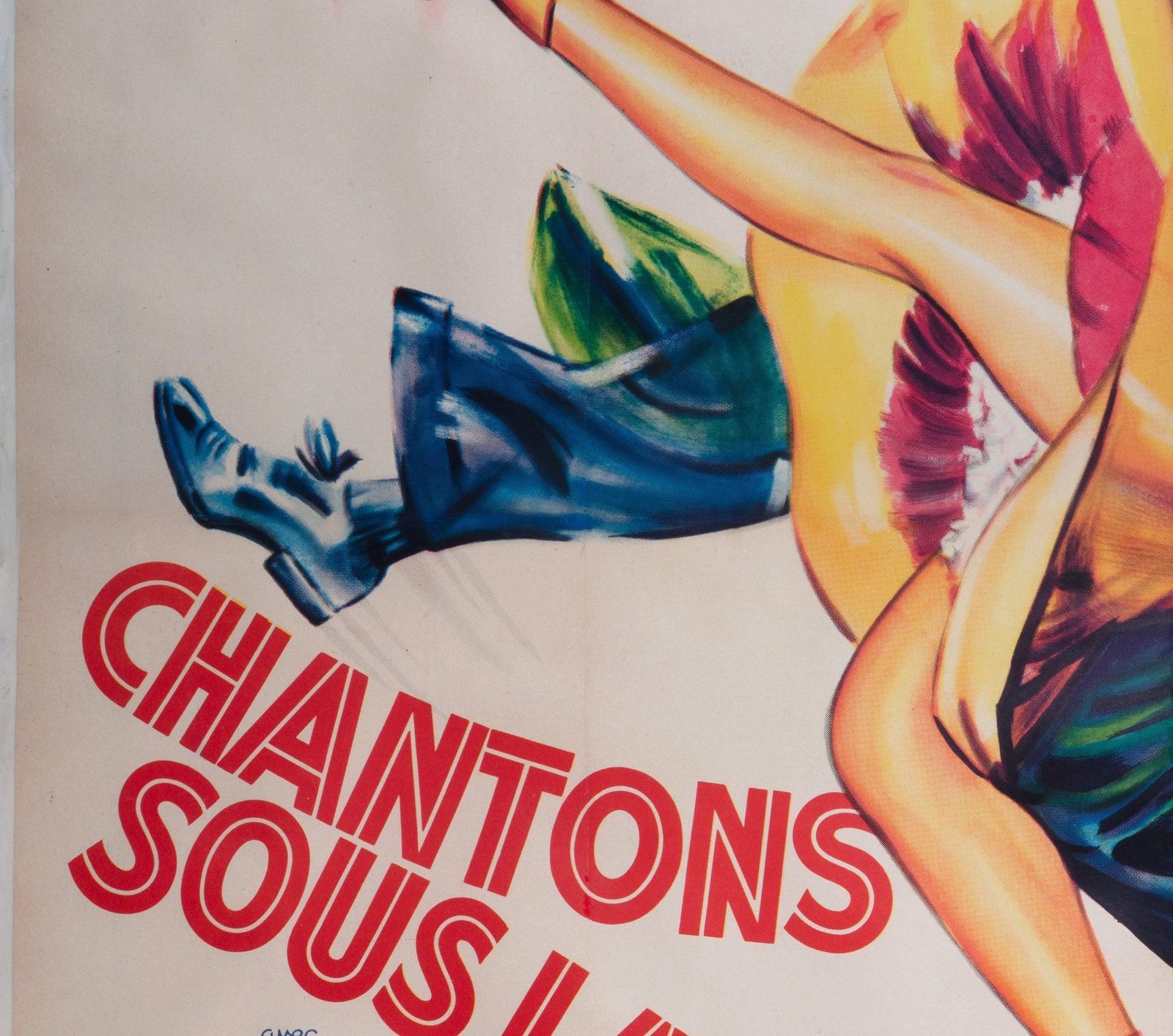 Singin' In The Rain 1952 French Grande Film Poster photo 8602.0